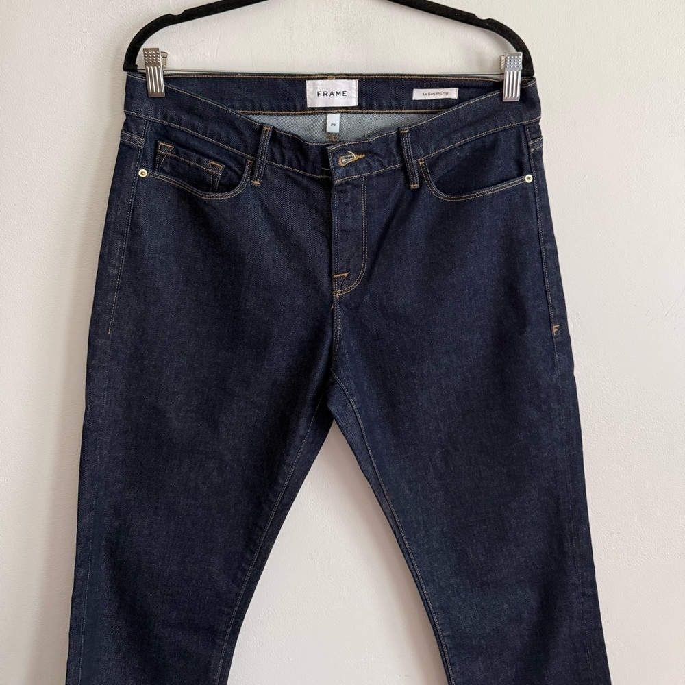 FRAME Le Garçon Crop Jeans - Picture 2 of 6